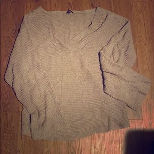 Crocheted Mauve sweater by EXPRESS